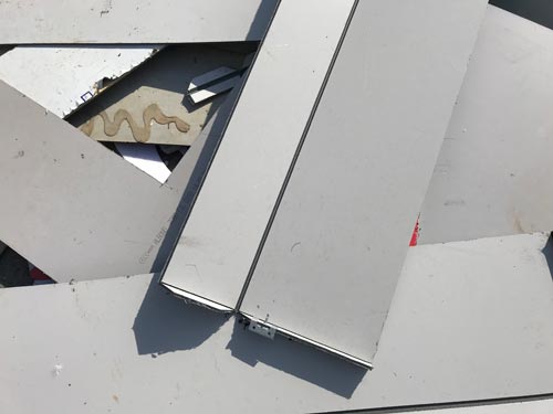 Kompozit Panel Hurda, hurda aliminyum kompozit ayrıştırma, alucobond kompozit hurda alım satımı, kompozit panel hurda, alikobant kompozit alım satımı